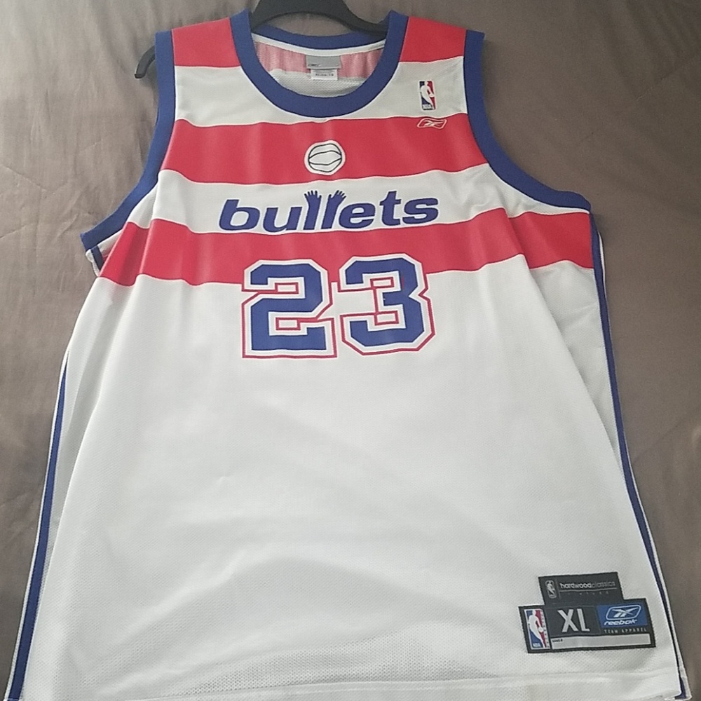 Michael Jordan throwback Jersey.